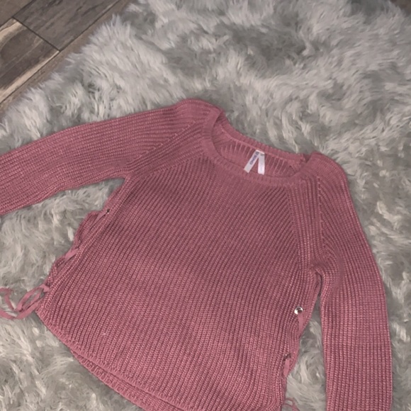 Pink knitted sweater - Picture 4 of 4